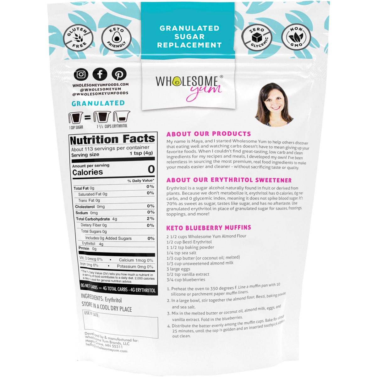 Erythritol Sweetener Review  Is it Really Natural and The