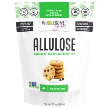 Allulose granulated front of bag 12 ounce.