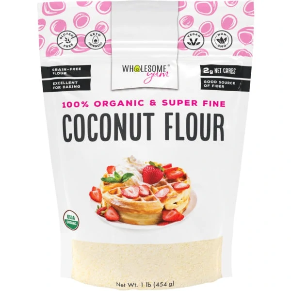 Wholesome Yum Coconut Flour front.