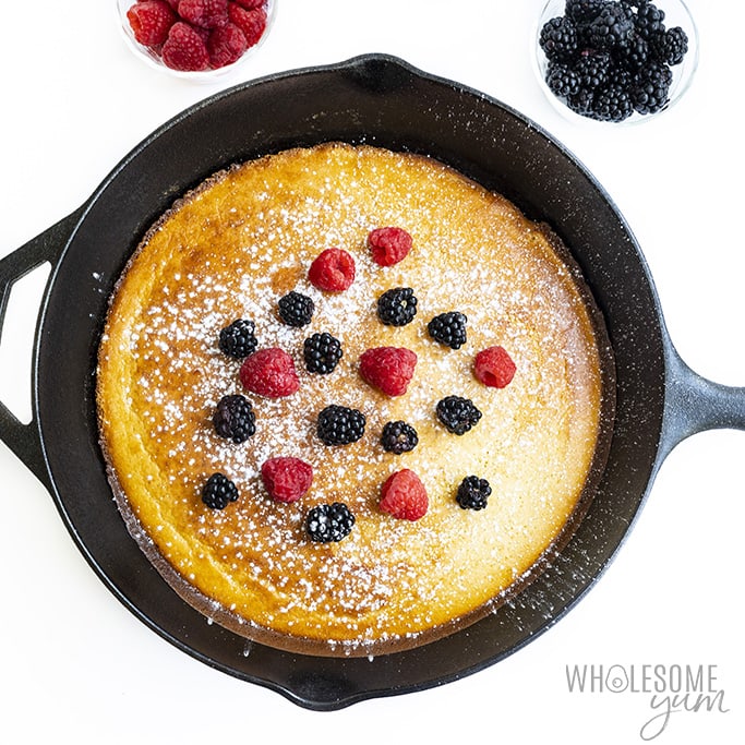 How to make pancakes in a cast iron skillet