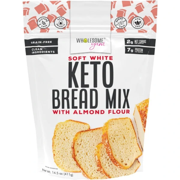 Keto Bread Mix Packaging - Front
