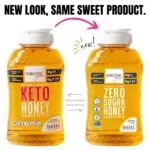 Zero sugar honey new packaging.