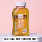 Wholesome Yum Zero Sugar Honey bottle front.