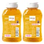Zero sugar honey 2 pack back of bottle.