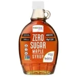 Zero sugar maple syrup.