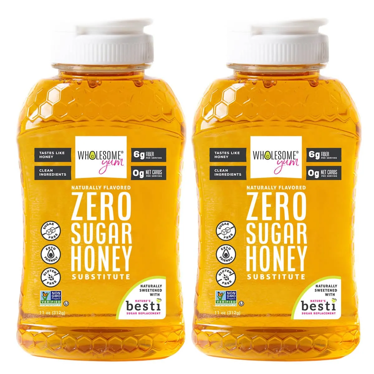 Wholesome Yum Keto Sugar Free Honey Substitute 2 Pack