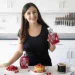 Maya Holding Wholesome Yum Sugar Free Raspberry Syrup.